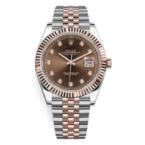 Rolex Oyster Perpetual Datejust 41mm – Premium Chocolate Dial- 6 Month Warranty