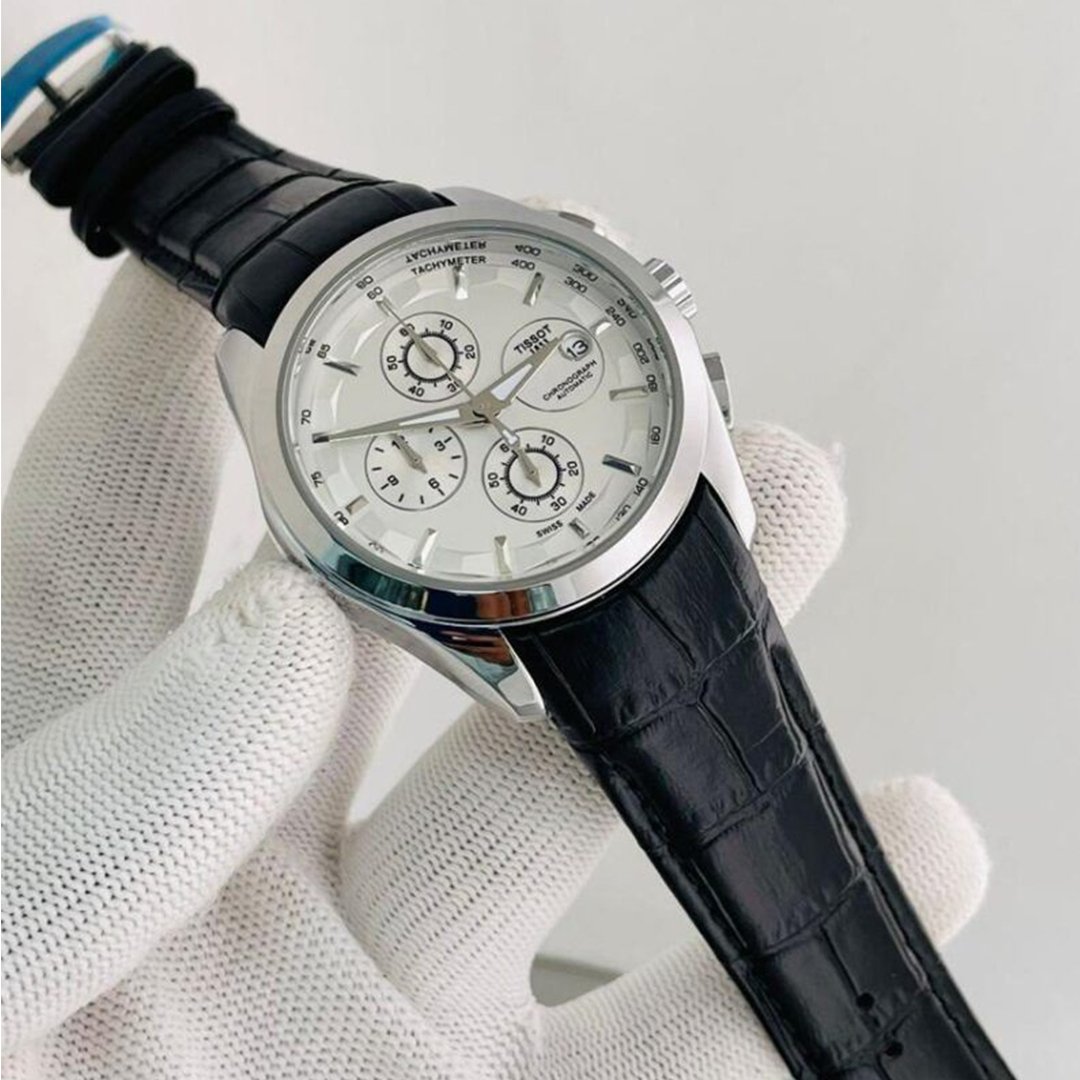 Tissot Couturier 1853 Leather Chronograph – 6 Month Warranty (4)